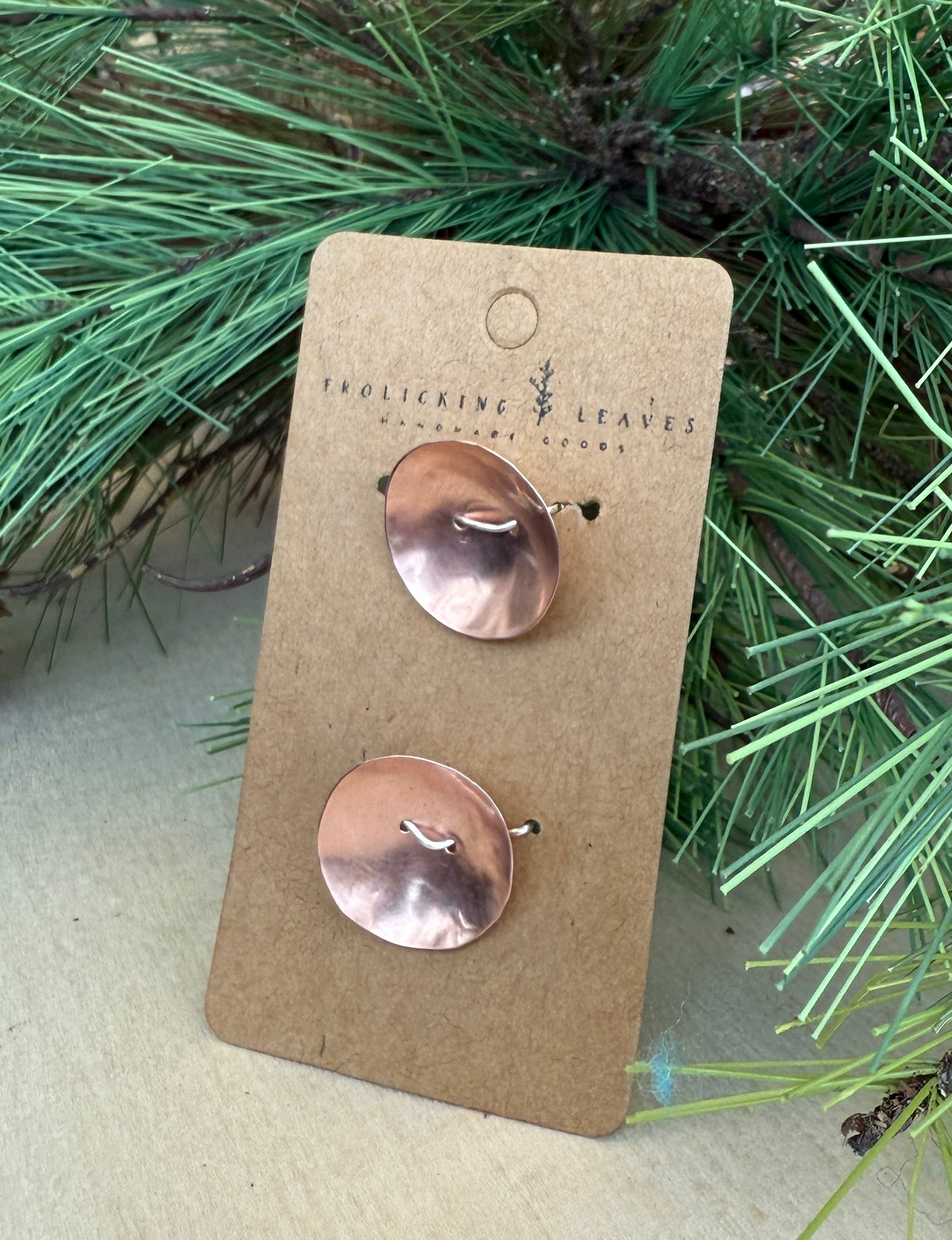Hand Cut Copper Buttons