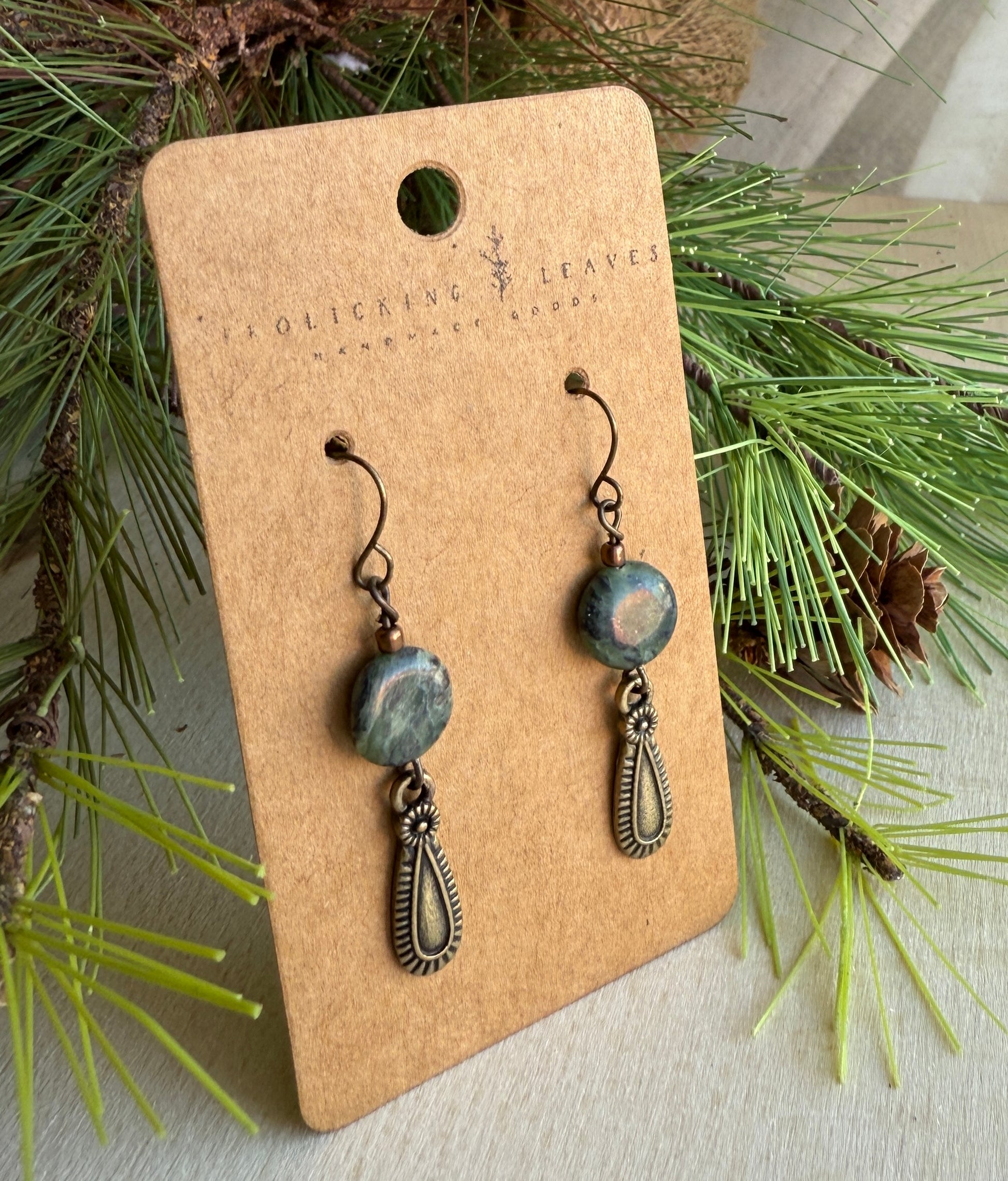 Jade Dangle Earrings