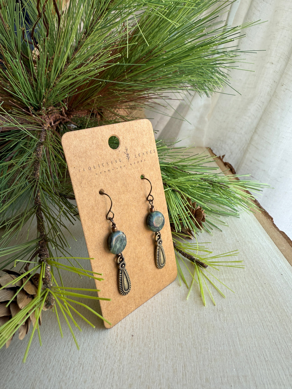 Jade Dangle Earrings