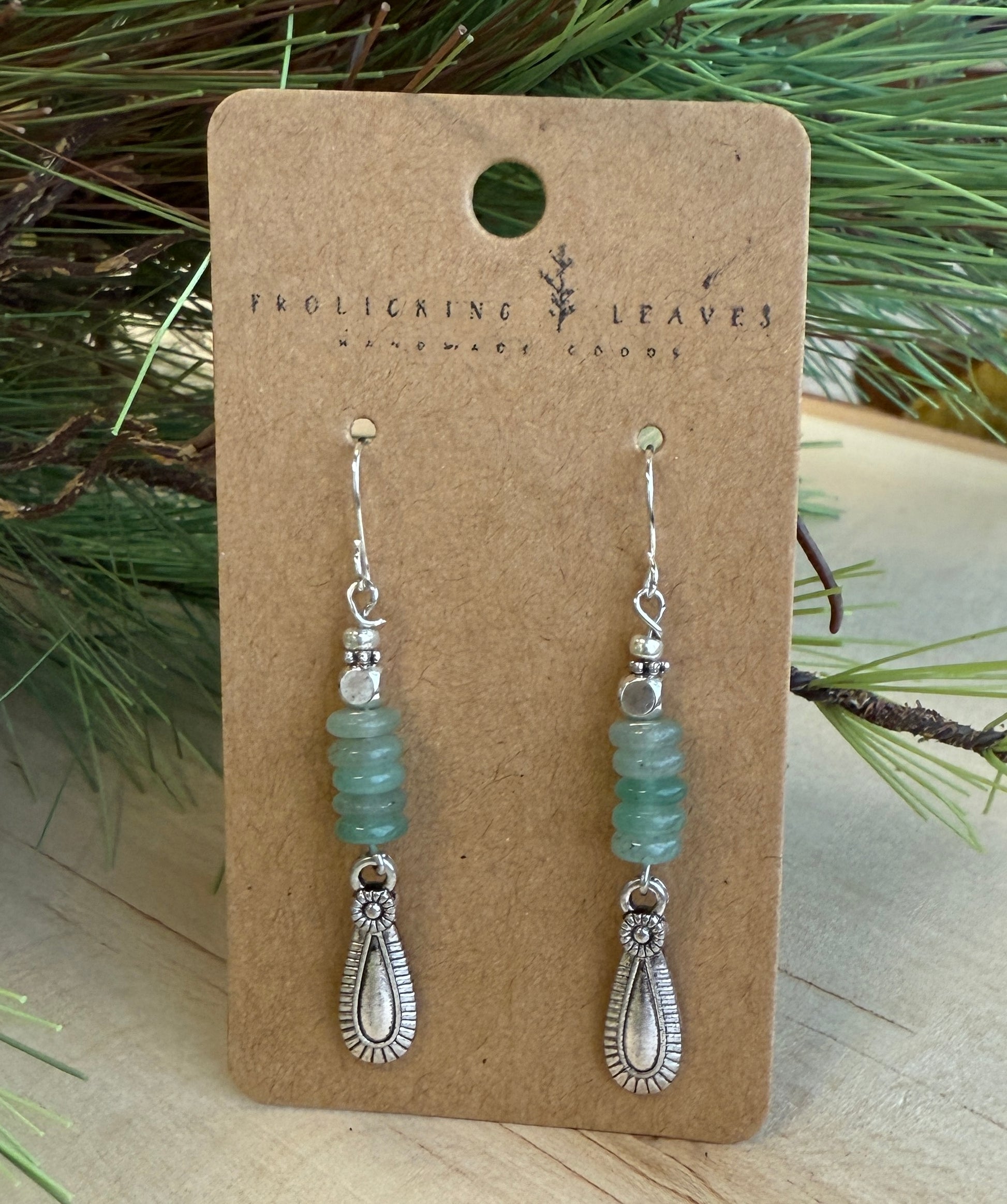 Aventurine Boho Earrings