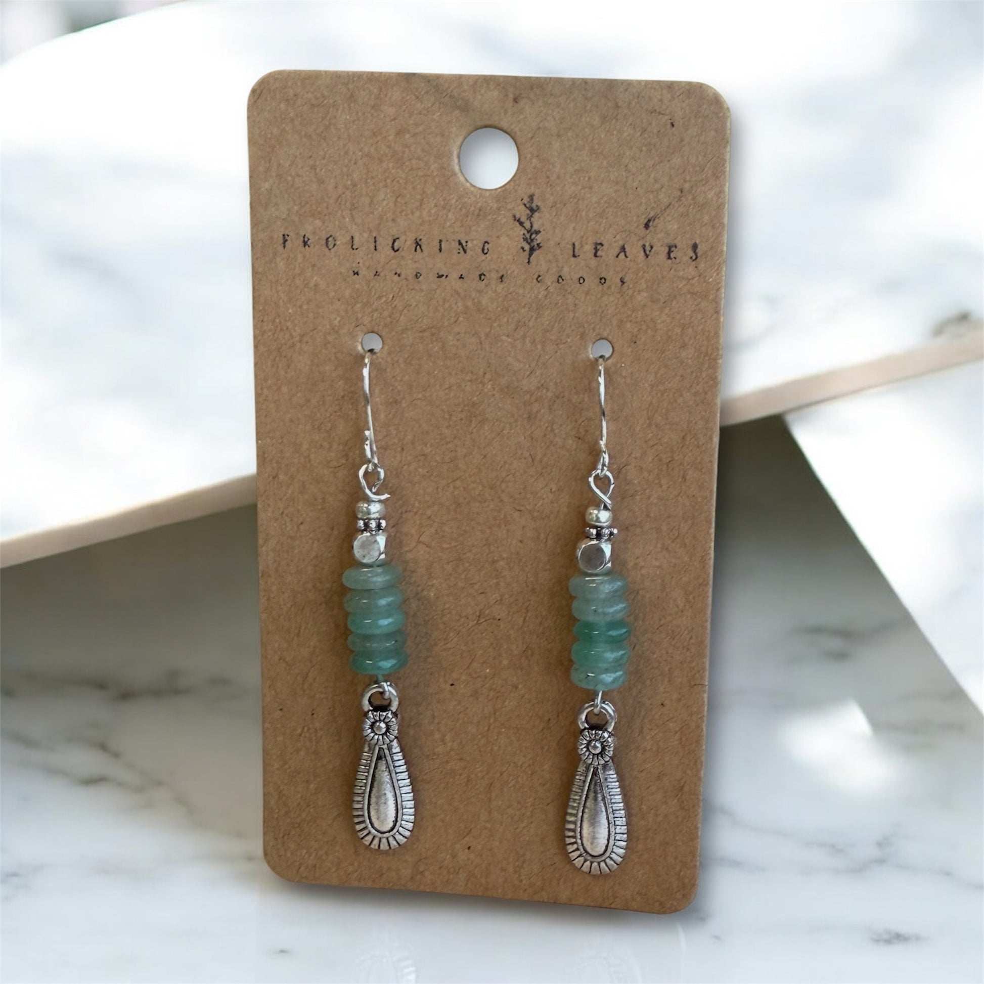 Aventurine Boho Earrings